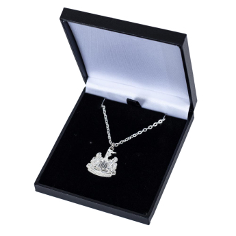 Newcastle United naszyjnik Silver Plated Boxed Pendant