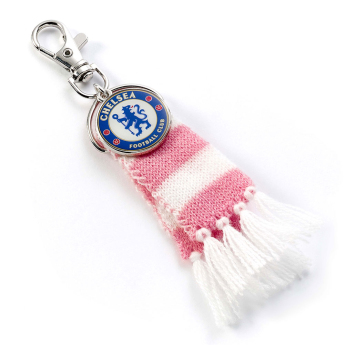 Chelsea zawieszka na torbę Pink Bar Scarf