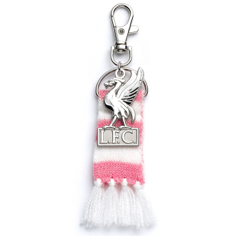 Liverpool zawieszka na torbę Pink Bar Scarf
