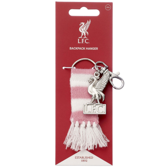 Liverpool zawieszka na torbę Pink Bar Scarf