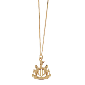 Newcastle United naszyjnik 18ct Gold Plated on Silver