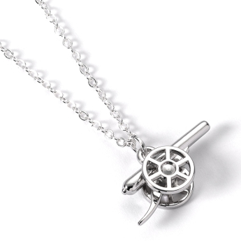 Arsenal naszyjnik Silver Finish Cannon Necklace