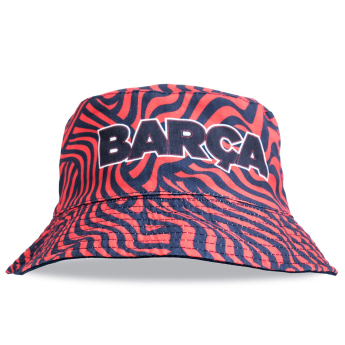 Barcelona kapelusz reversible navy and red