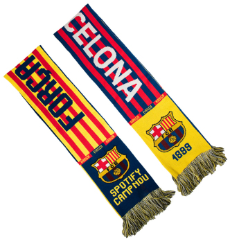 Barcelona szalik zimowy Camp Nou
