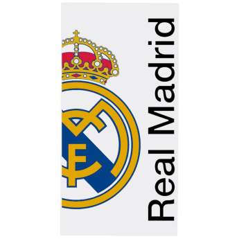 Real Madryt ręcznik plażowy XL Crest Towel