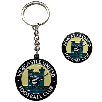 Newcastle United brelok i pineska Retro 76-83 Crest