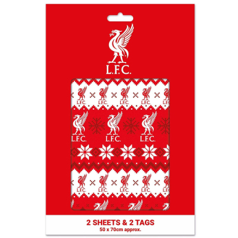 Liverpool papier podarunkowy Christmas 2 pcs