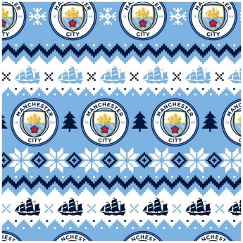 Manchester City papier podarunkowy Christmas 2 pcs