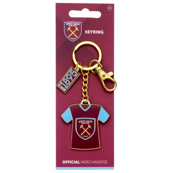 West Ham United brelok do kluczy Shirt Charm
