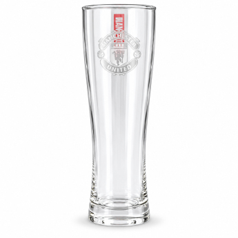 Manchester United szklanka Mono Crest Tall Beer Glass