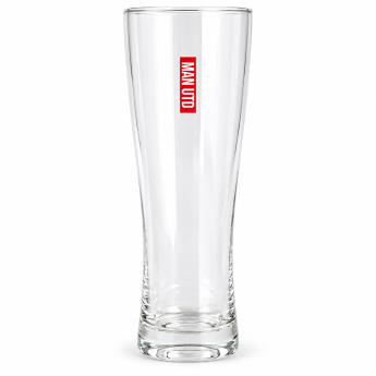 Manchester United szklanka Mono Crest Tall Beer Glass