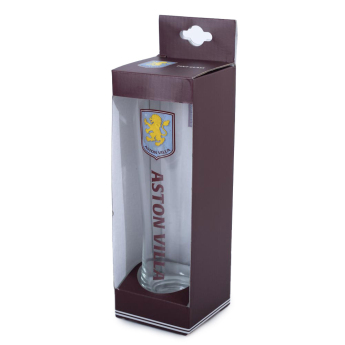 Aston Vila szklanka Tall Beer Glass