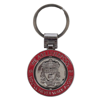 Liverpool brelok do kluczy Crest Spinner