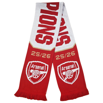 Arsenal szalik zimowy Champions 25/26
