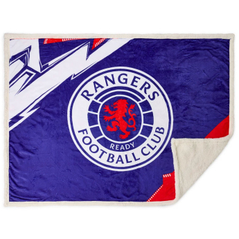 FC Rangers koc Geo Sherpa Fleece Blanket