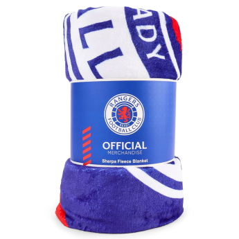 FC Rangers koc Geo Sherpa Fleece Blanket