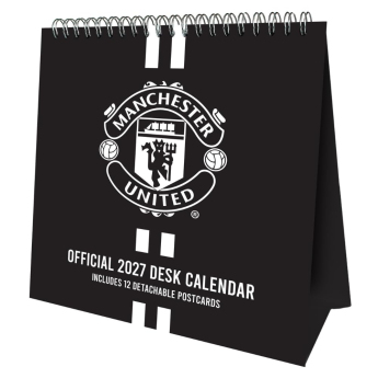 Manchester United kalendarz Desktop Calendar 2027