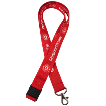 Manchester United naszyjnik Wordmark Lanyard