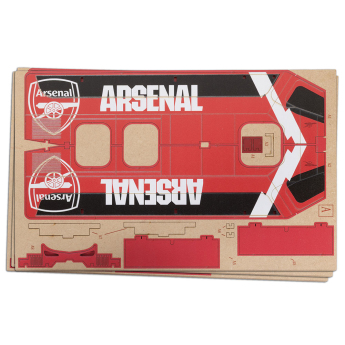 Arsenal układanka 3D Wooden Team Bus Puzzle