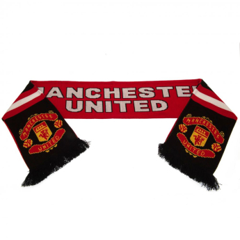 Manchester United szalik zimowy stripe