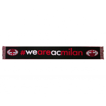 AC Milan szalik zimowy we are ac