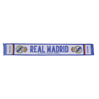 Real Madryt szalik zimowy blue