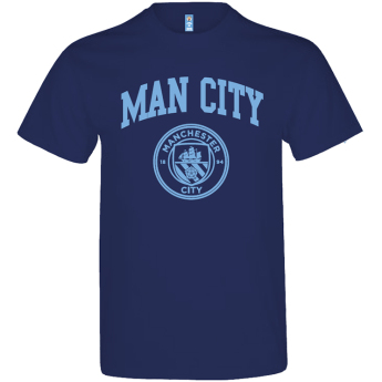 Manchester City koszulka męska Crest navy