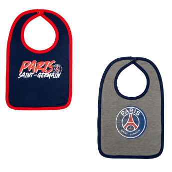 Paris Saint Germain zestaw śliniaków blue and grey