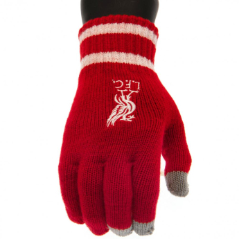 Liverpool rękawice dziecięce Knitted red