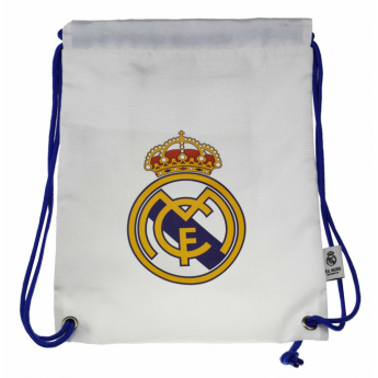 Real Madryt gymsack No1 white