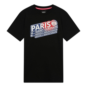 Paris Saint Germain koszulka męska Repeat black