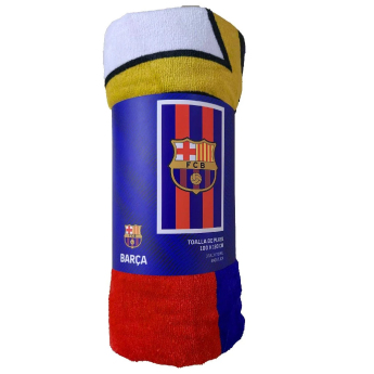 Barcelona ręcznik plażowy big Blaugrana
