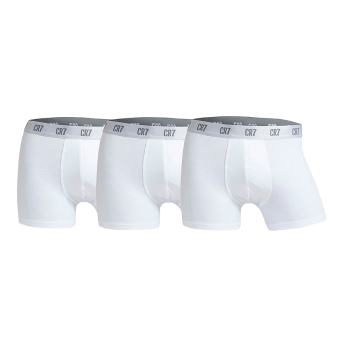 Cristiano Ronaldo męskie bokserki 3pack CR7 Basic white