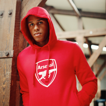 Arsenal męska bluza z kapturem No1 red