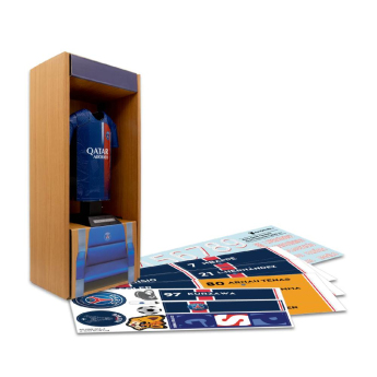 Paris Saint Germain Metalowy model 3D Home Jersey 2023/24 Locker Pack