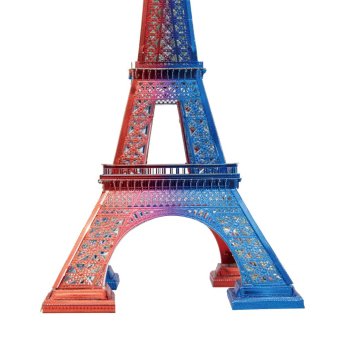 Paris Saint Germain Metalowy model 3D Eiffel Tower Model Kit