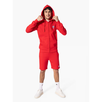Bayern Monachium męska bluza z kapturem Hooded Zip red