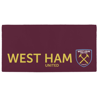 West Ham United ręcznik plażowy Claret Gold