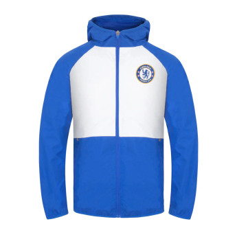 Chelsea męska kurtka z kapturem Shower blue white