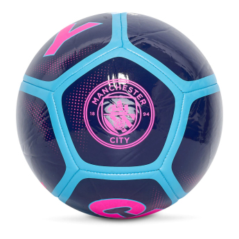 Manchester City piłka Logo Away