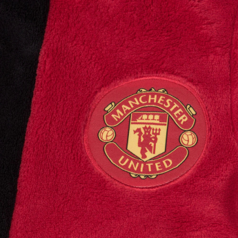 Manchester United szlafrok dziecięcy red