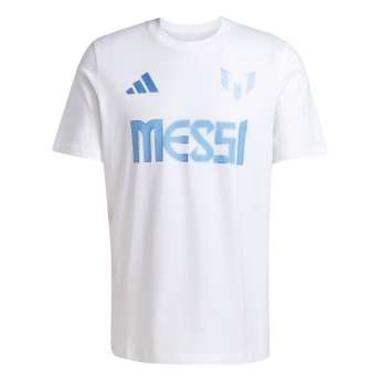 Lionel Messi koszulka męska MESSI Name and number white