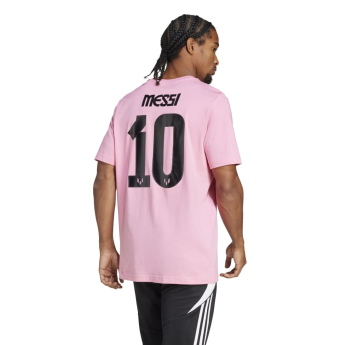 Lionel Messi koszulka męska MESSI Name and number pink