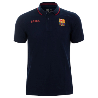 Barcelona męska koszulka polo Barca navy