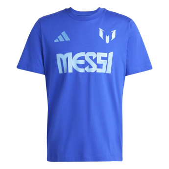 Lionel Messi koszulka męska MESSI Name and number blue