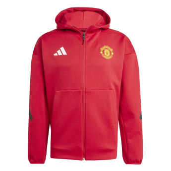 Manchester United męska kurtka z kapturem Z.N.E. red