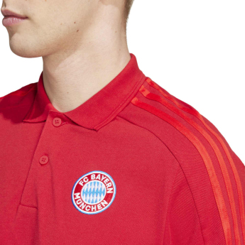 Bayern Monachium męska koszulka polo DNA red
