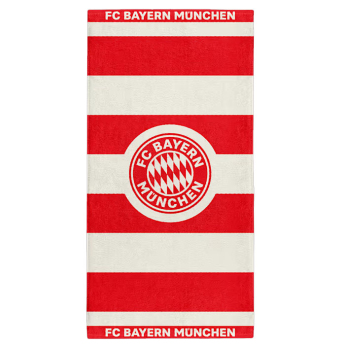 Bayern Monachium ręcznik plażowy big Red Stripes