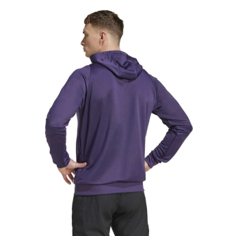 Manchester United męska bluza z kapturem Track purple