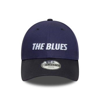 Chelsea dziecięca czapka baseballowa 9Forty Wordmark navy